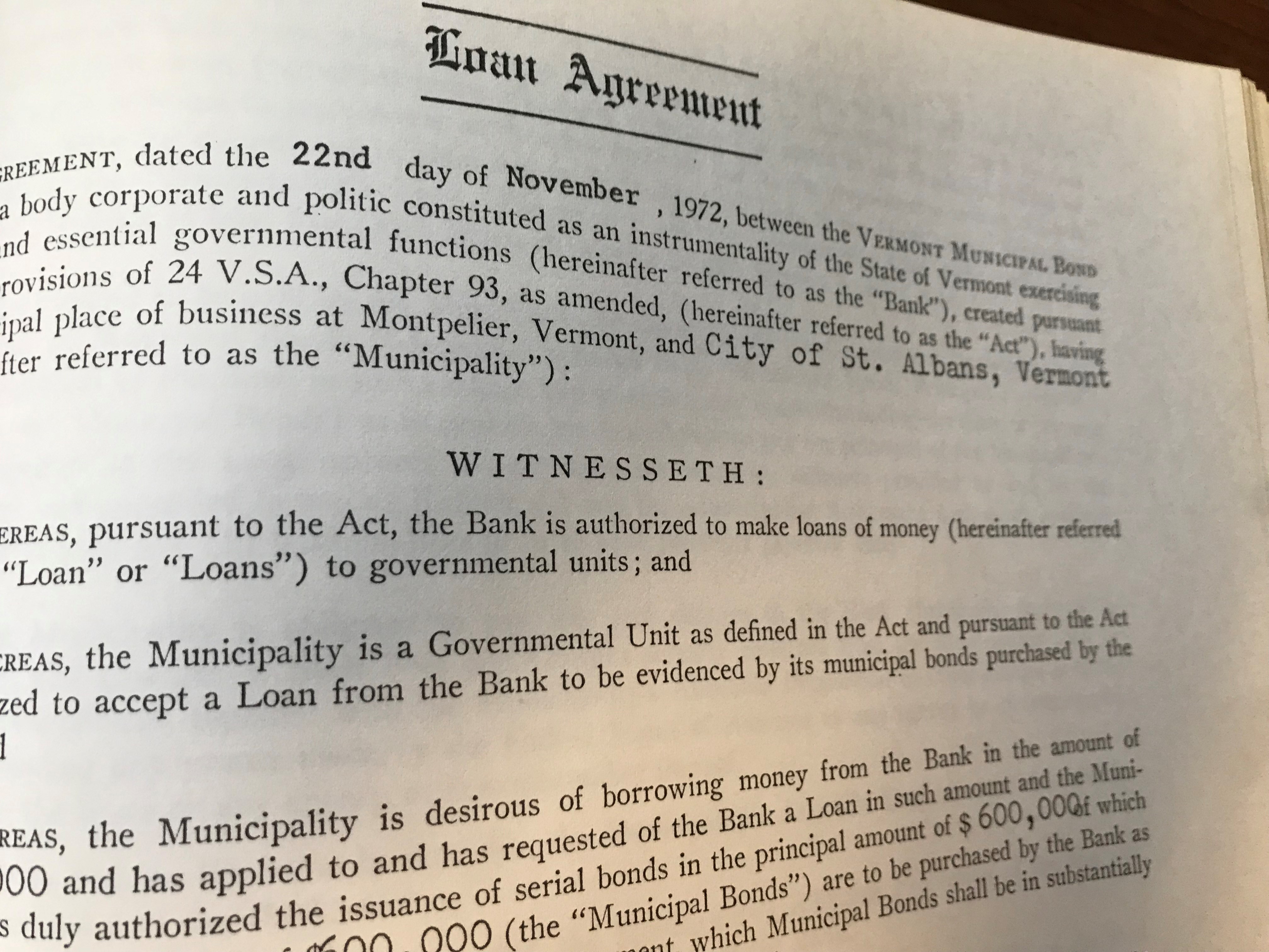 loan document